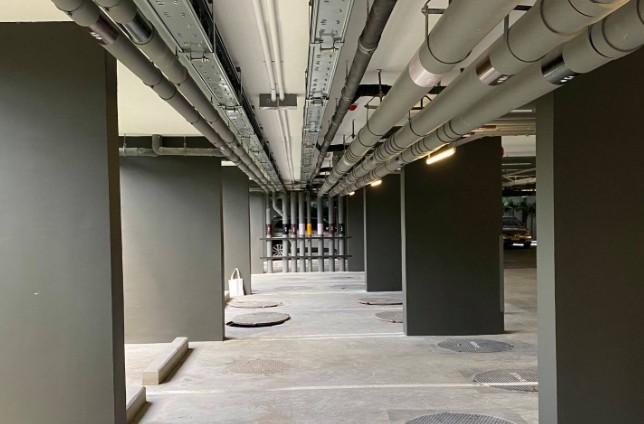 Mass timber interior